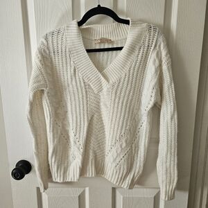 Philosophy White Sweater